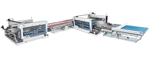 玻璃直線高速雙磨邊生産線系列(liè)